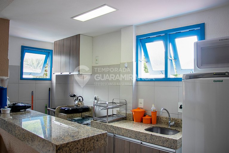 Flat no centro de Guaramiranga - (201 Itaúna I)