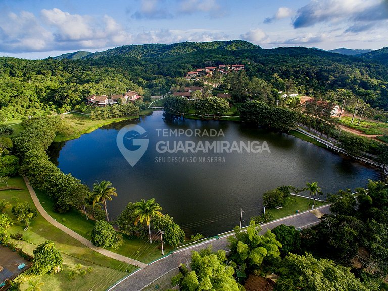 Loft frente lago no melhor Condomínio de Guaramiranga. (Loft